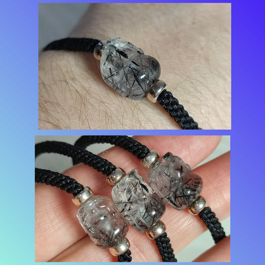 Pulsera ajustable de diferentes minerales a escoger