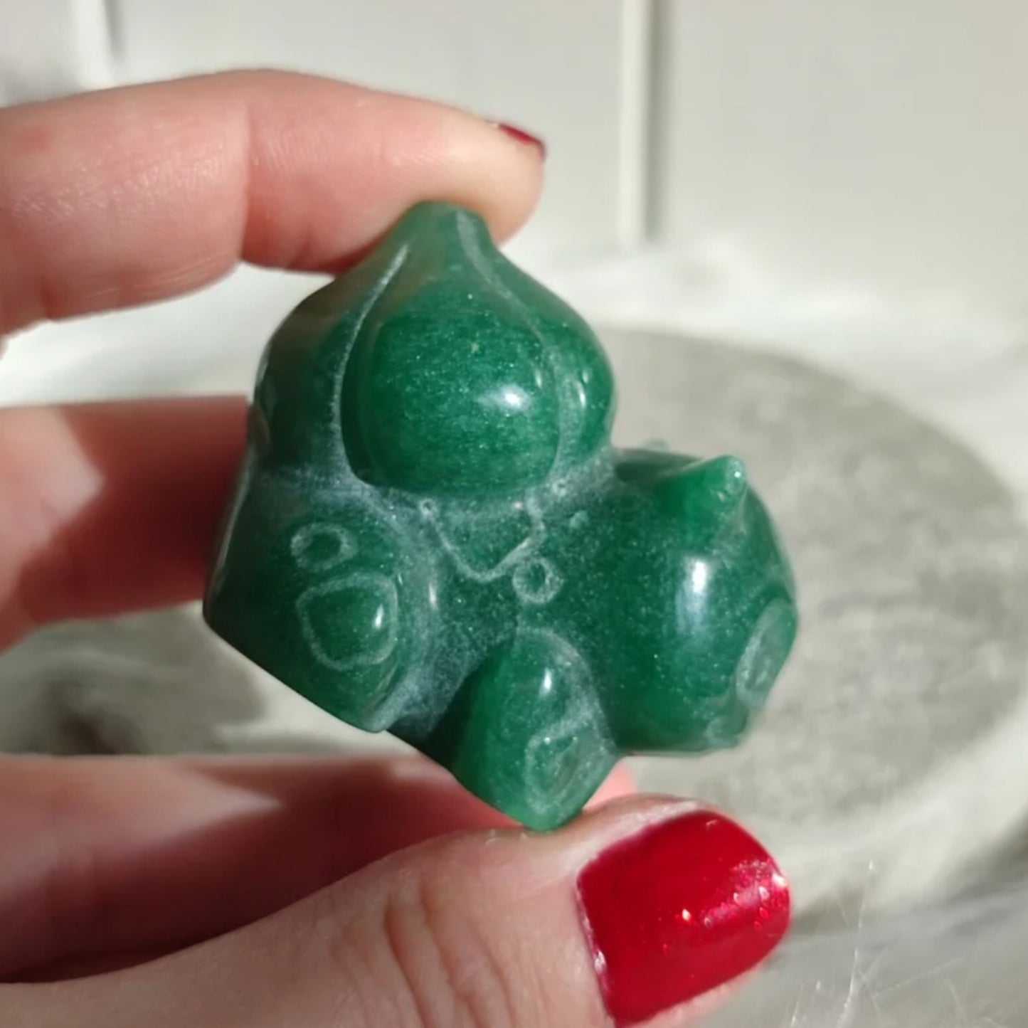 Bulbasaur aventurina verde - Pokemon