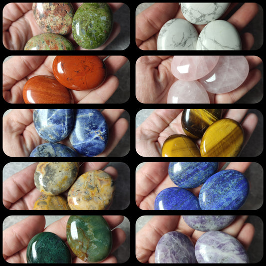 Rodado tratamiento - Diferentes minerales