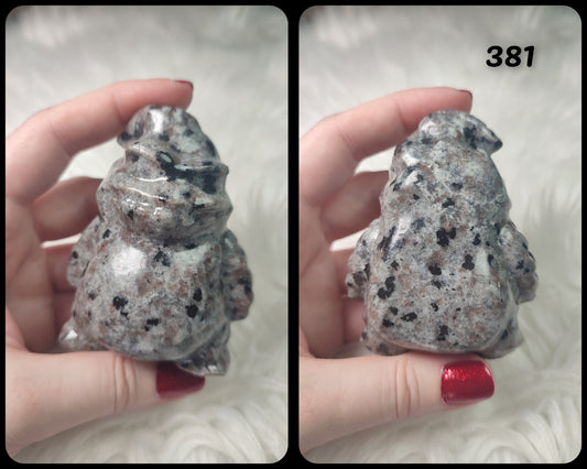 Oggie Boggie de pesadilla antes de navidad tallado en yooperlita