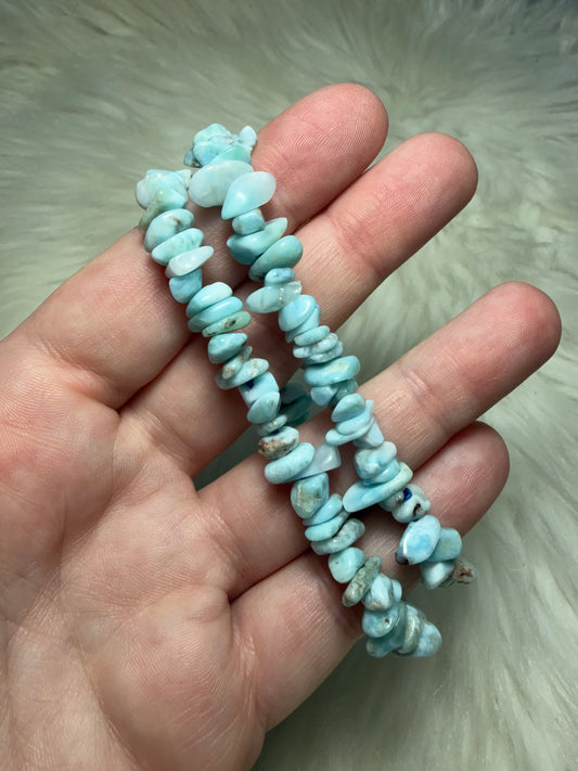Pulsera larimar alta calidad