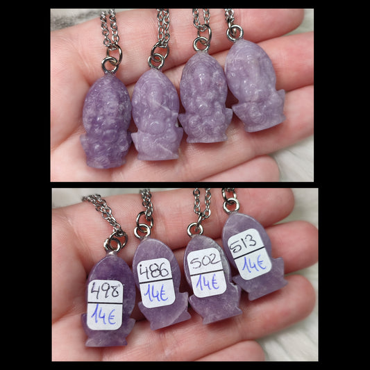 Collar acero Ganesha