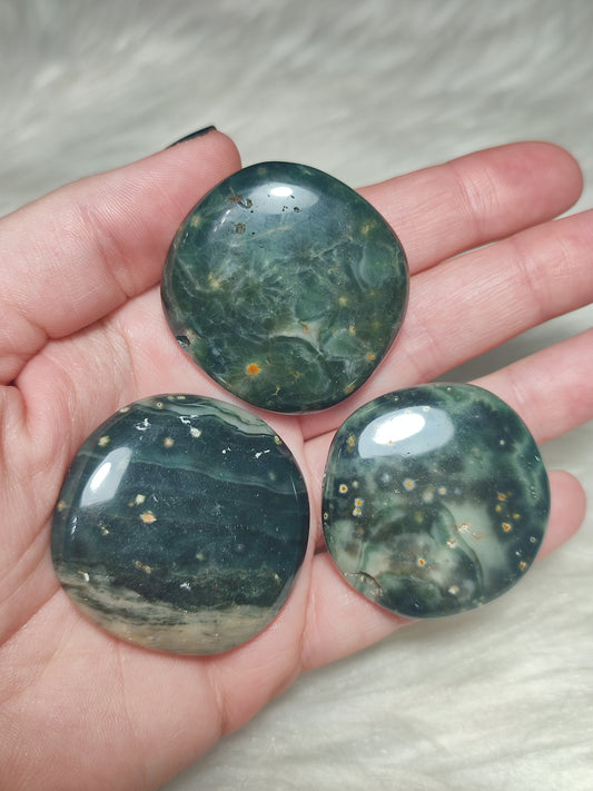 Rodado plano jaspe océano 🌊