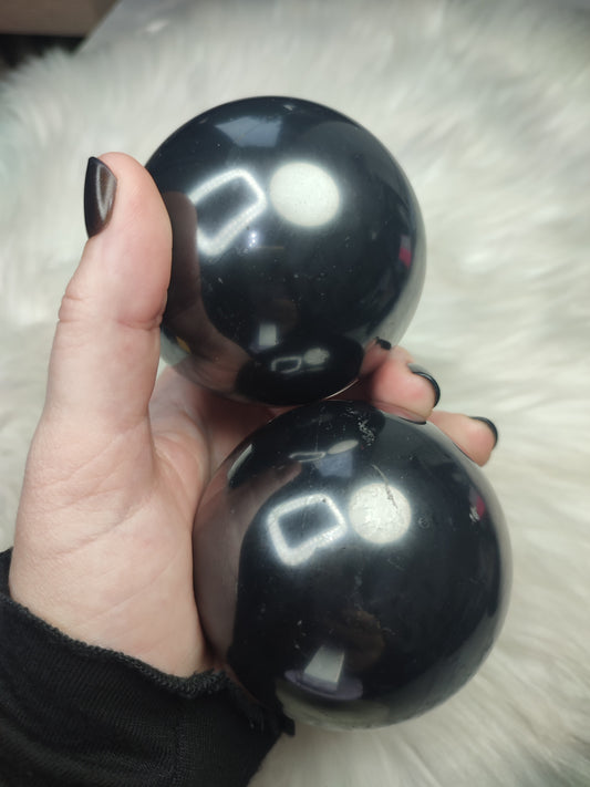 Gran Esfera Shungit +480 gramos - 73 mm