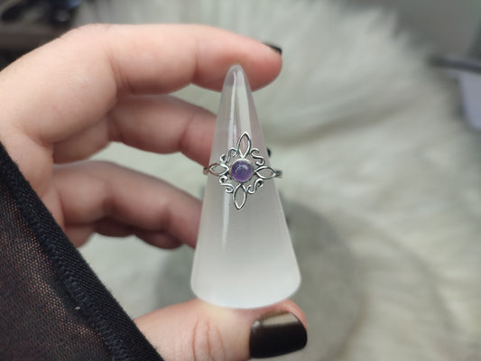 Dedal de selenita - limpia y recarga