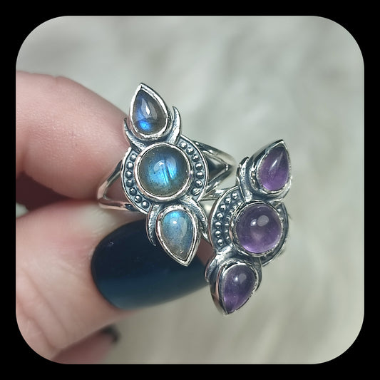 Anillo plata 925 Modelo Hecate