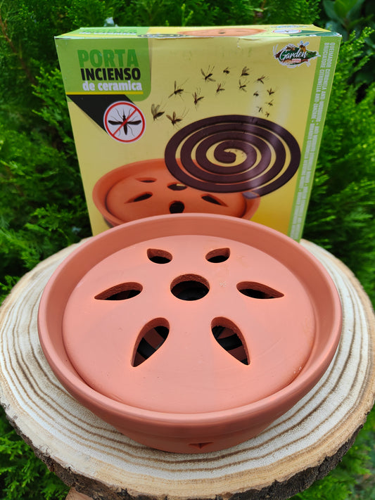 Porta Incienso Cerámica Citronela