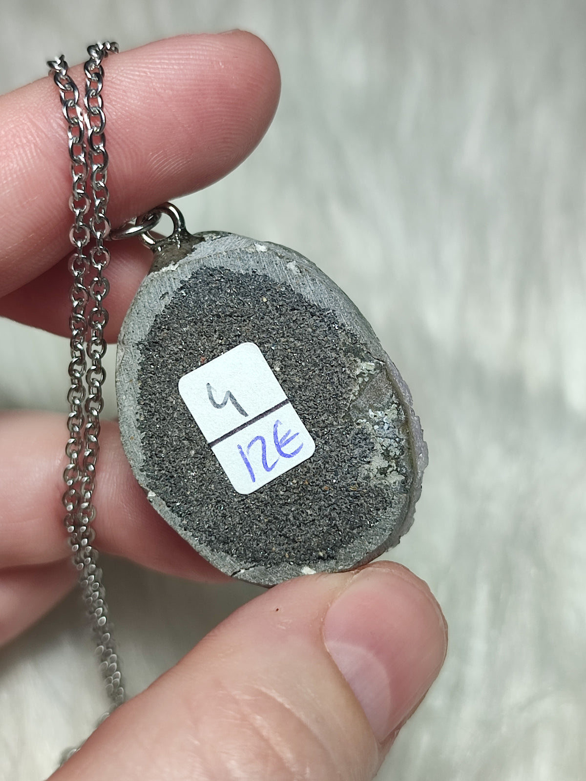 Collar drusa amatista n°4