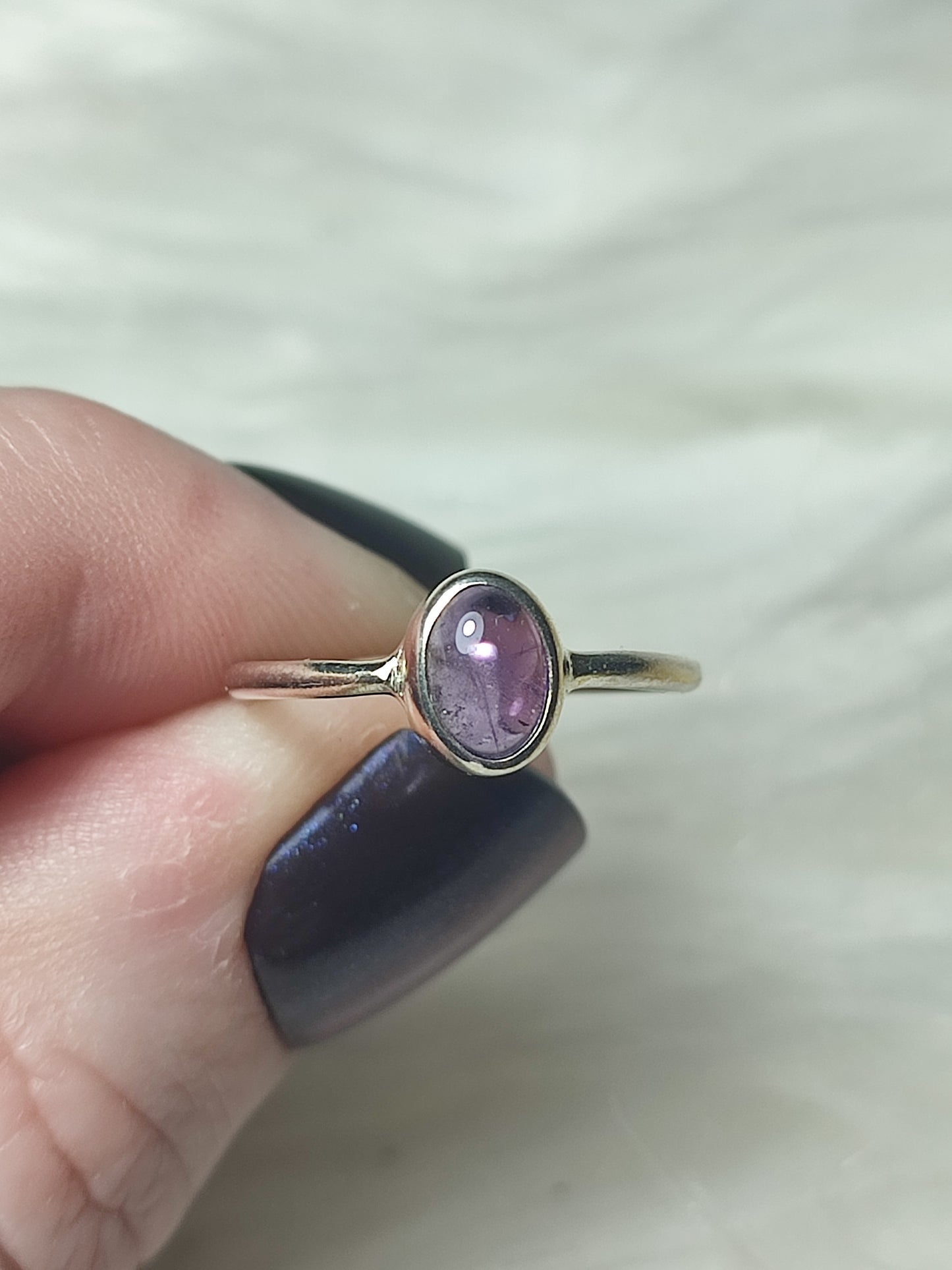 Anillo plata 925 con mineral 16 mm - Leer descripción