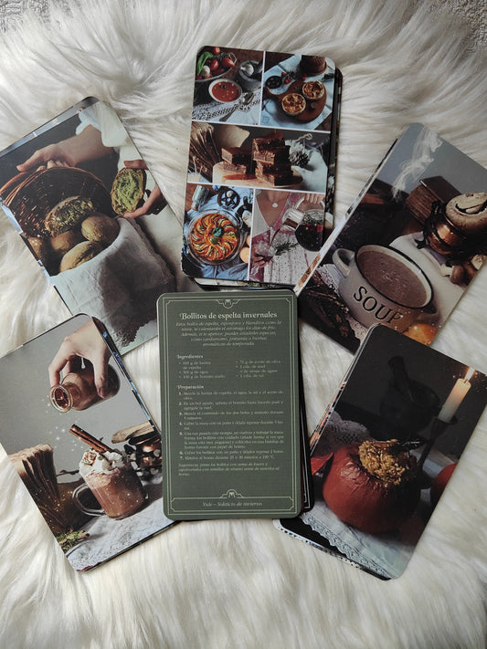 Cocina Mágica Baraja De Recetas Para Brujas