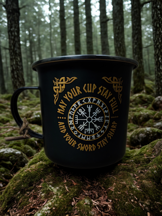 Taza Metalica Vikinga