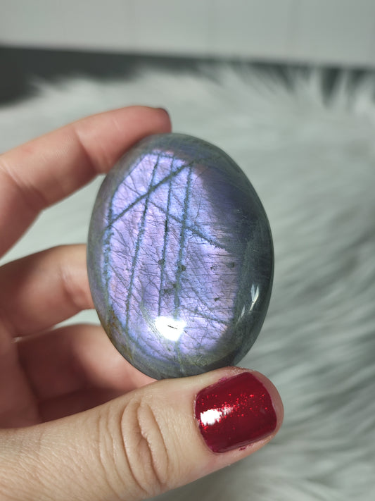 Rodado grande Labradorita multicolor A