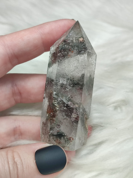 Punta cuarzo jardin n°113