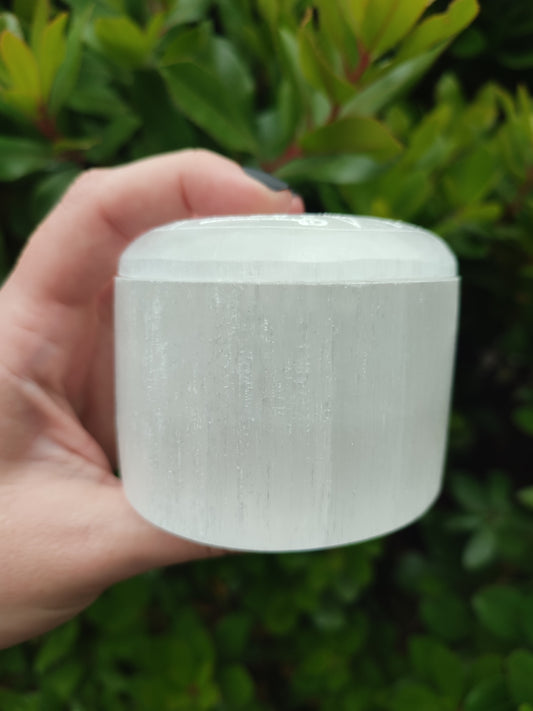 Joyero selenita Tetagramatón+ 500 gramos