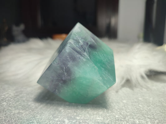 Cubo fluorita 467 gramos