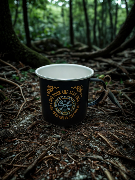 Taza Metalica Vikinga
