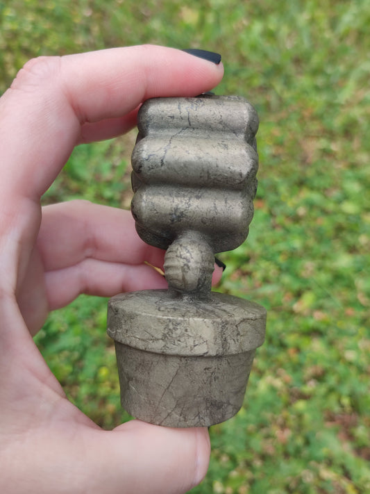 Girasol de pirita 372 gramos - Abundancia