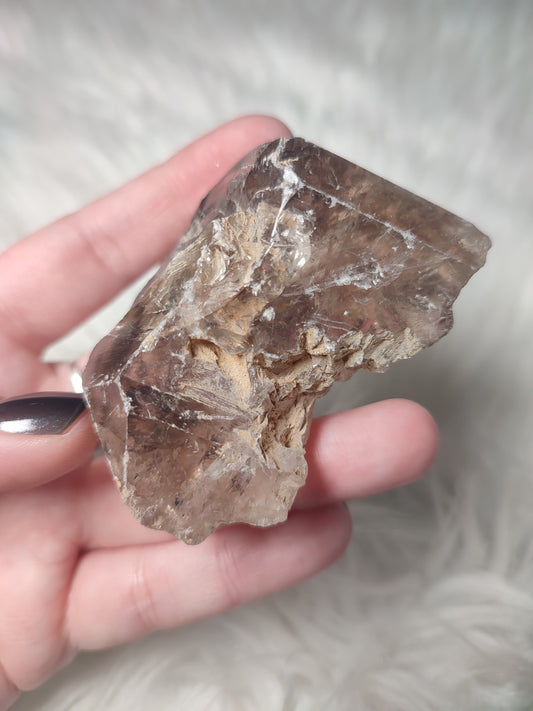 Cuarzo Esqueleto ahumado n° 135