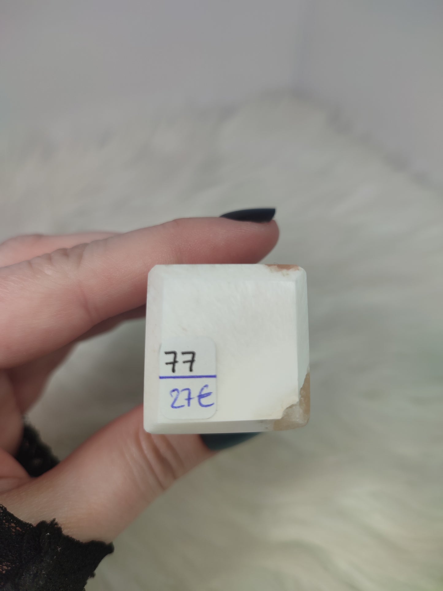 Punta escolecita con estilbita - n° 77