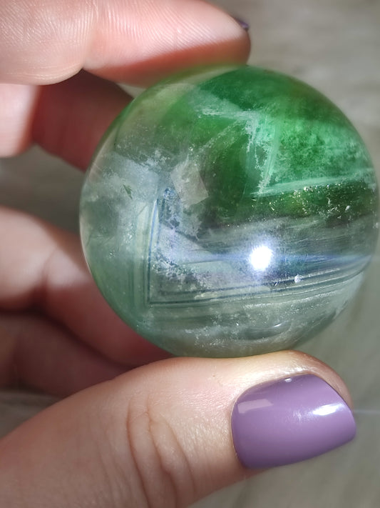 Esfera flúorita alta calidad n° 203 - VIDEO