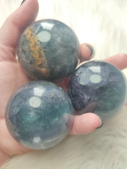 Esfera Flúopirita - ver video