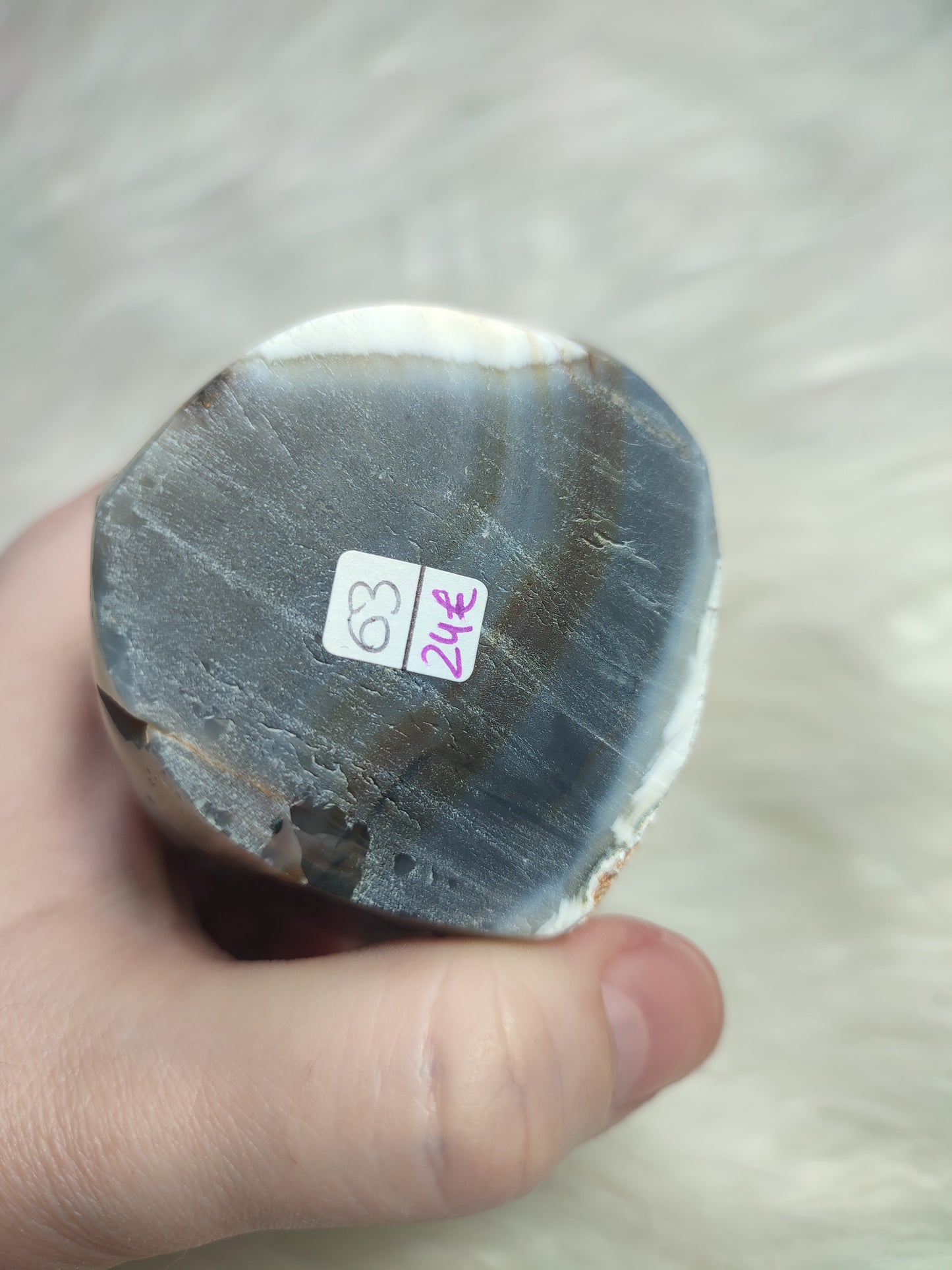 Ágata Orca Cristalizada número 63