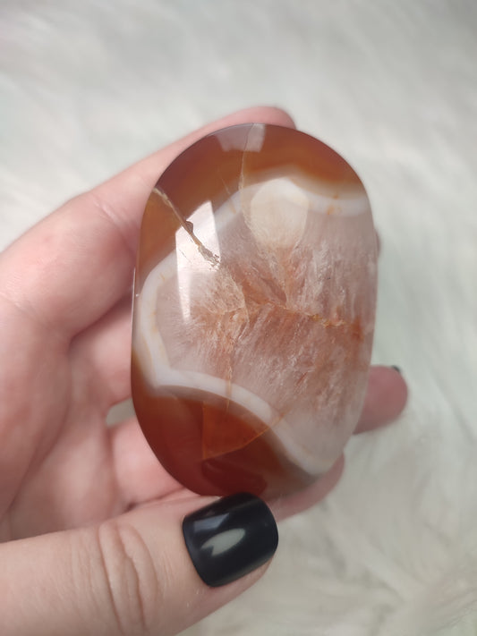 Rodado ágata Cornalina - N° 119