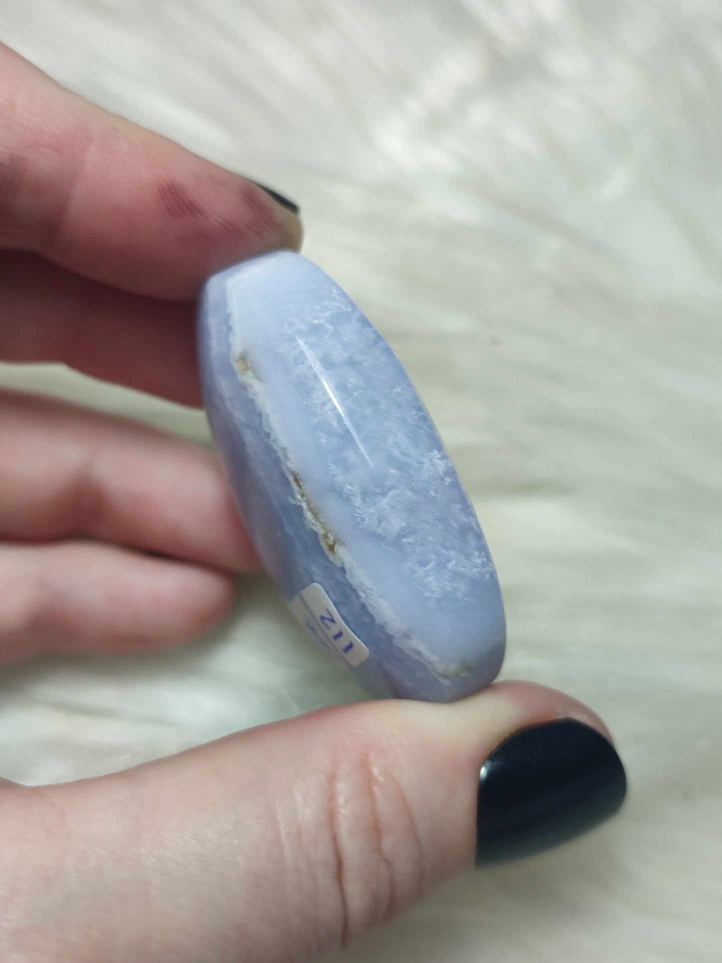 Rodado calcedonia azul n°112