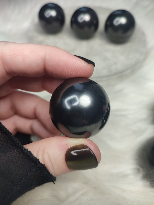 Esfera Shungit pequeña 32 mm