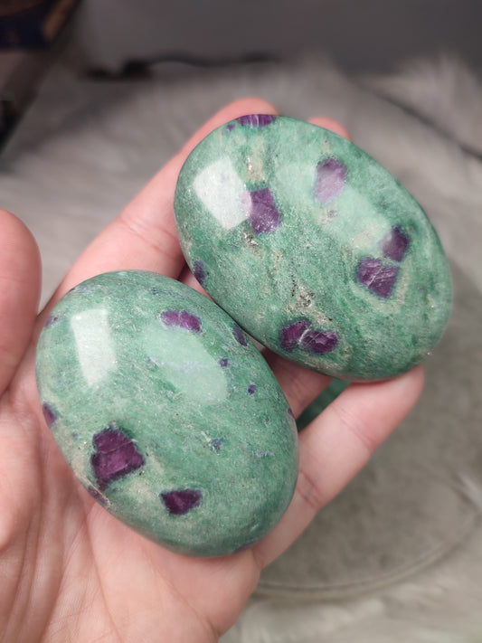 Rodado jabon fucsita rubi - VIDEO