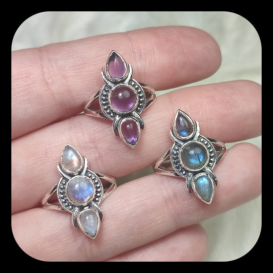 Anillo plata 925 Modelo Hecate