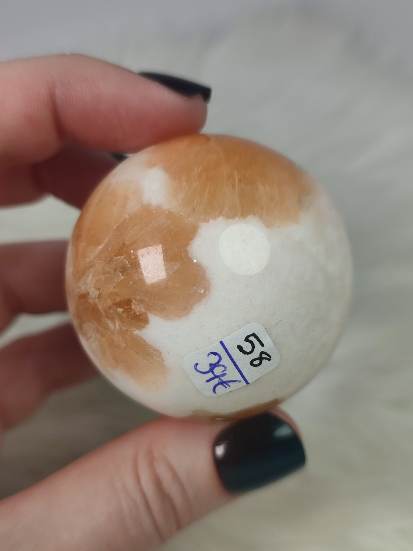 Esfera escolecita con estilbita - n° 58