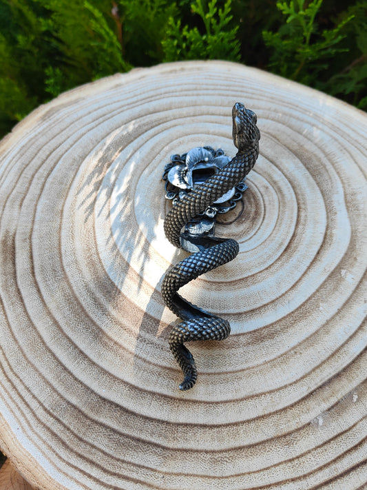 Peana Metal Serpiente