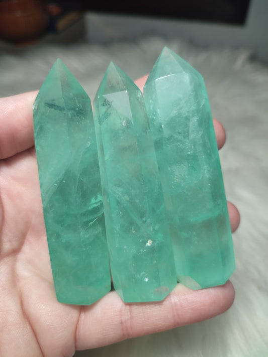 Punta fluorita verde calidad extra - video