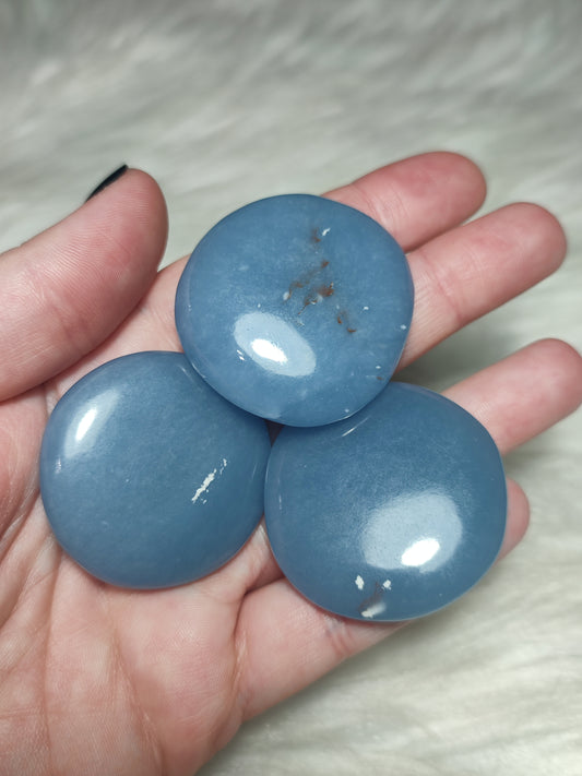 Rodado plano cuarzo con angelita