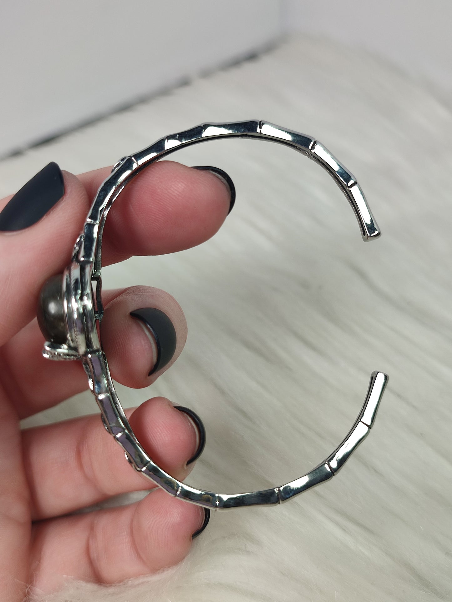 Brazalete ajustable con labradorita - n° 2