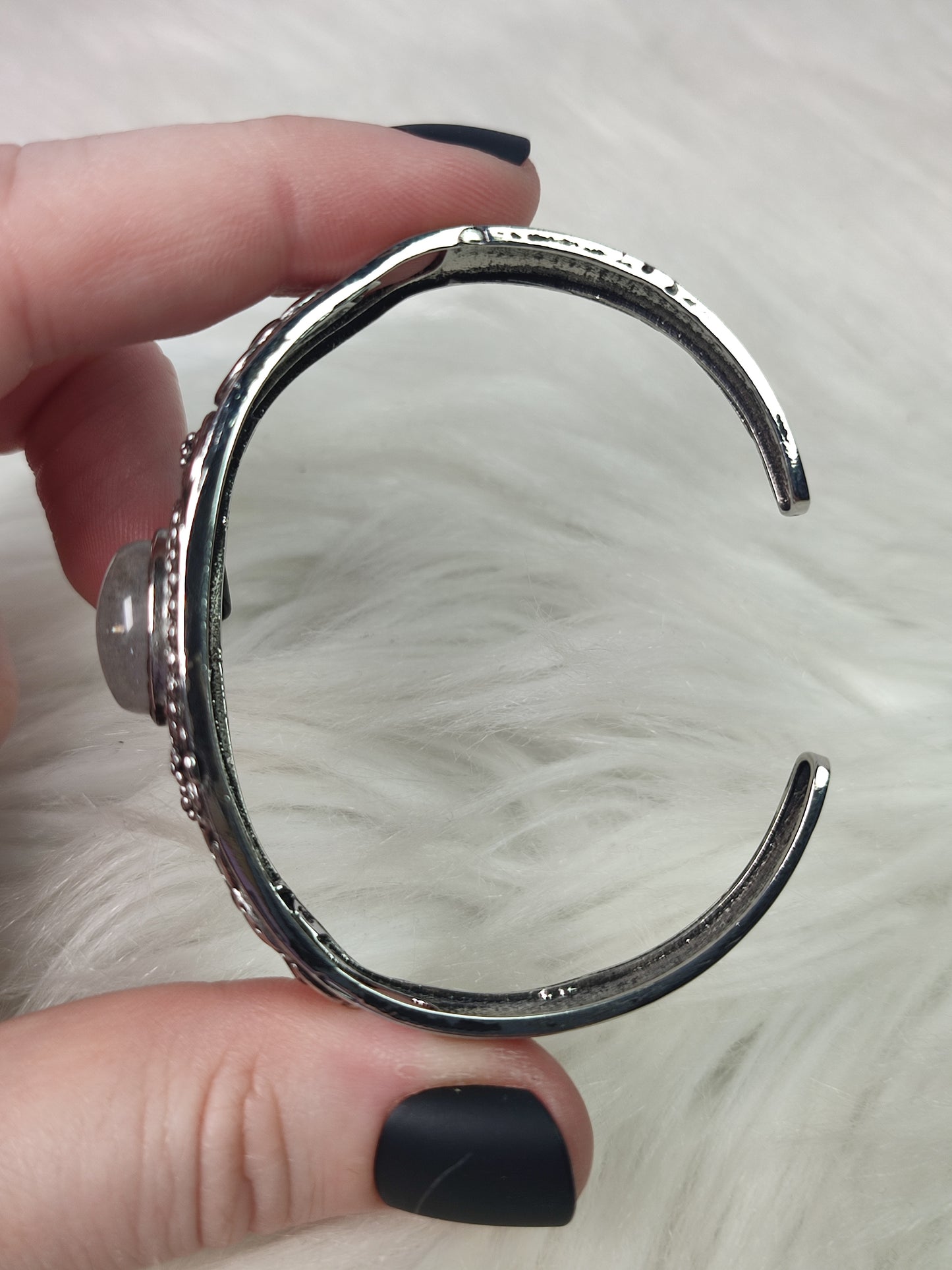 Brazalete ajustable con labradorita - n° 5
