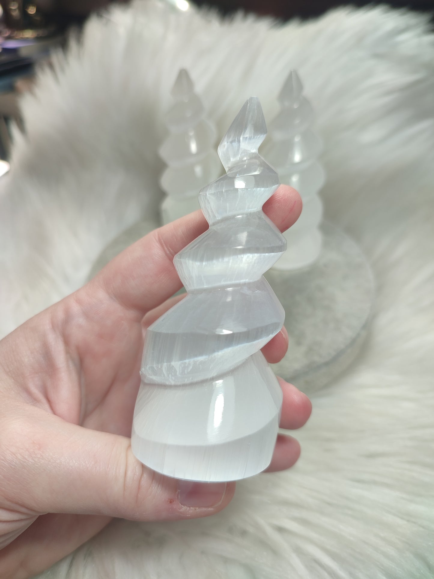 Mini Cuerno de Unicornio Selenita