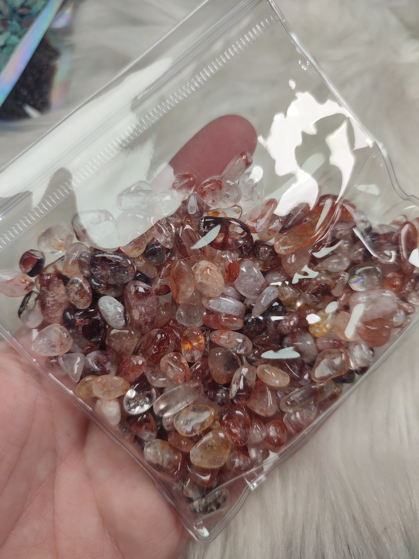 Pack chips, mini cuarzos y varitas de minerales varios modelos