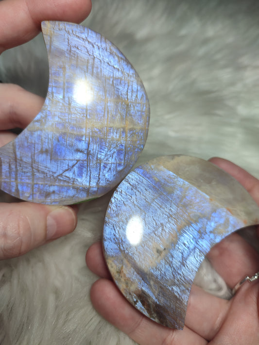 Lunas talladas en piedra luna de alta calidad - VIDEO