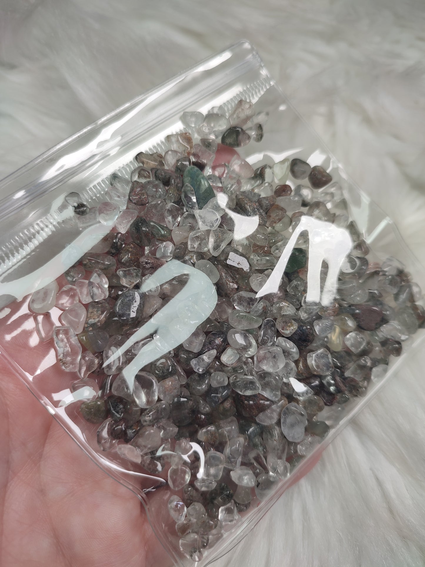 Pack chips, mini cuarzos y varitas de minerales varios modelos