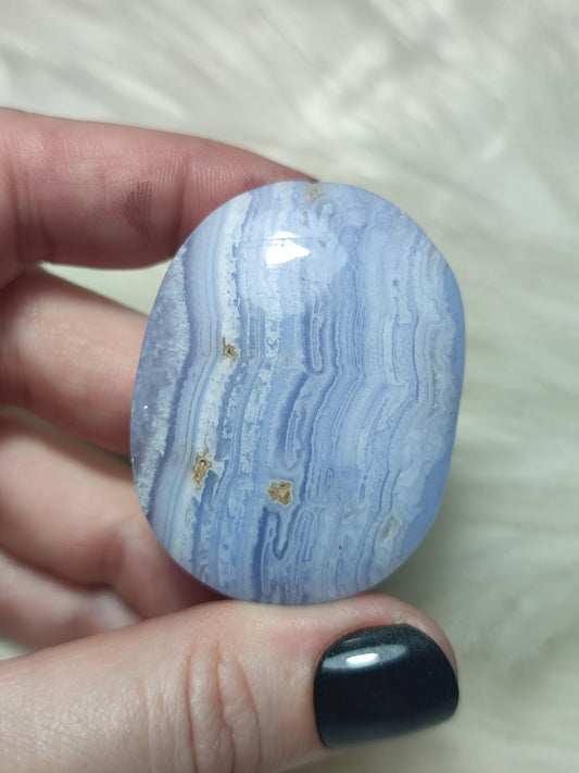 Rodado calcedonia azul n°112