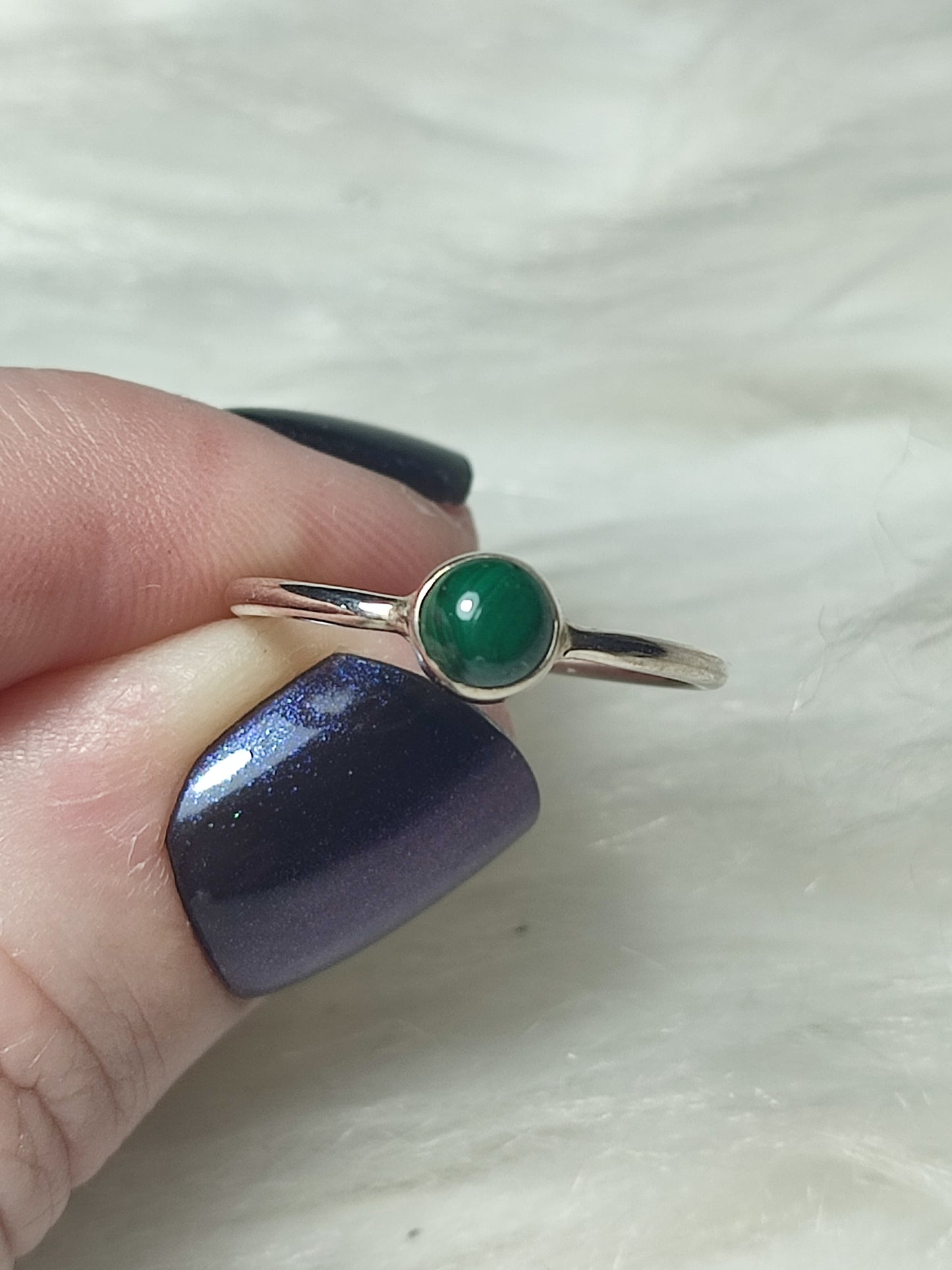 Anillo plata 925 con mineral 19 mm - Leer descripción