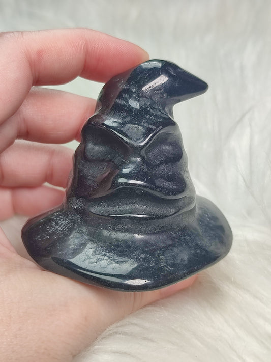 El Sombrero seleccionador en obsidiana - Harry Potter