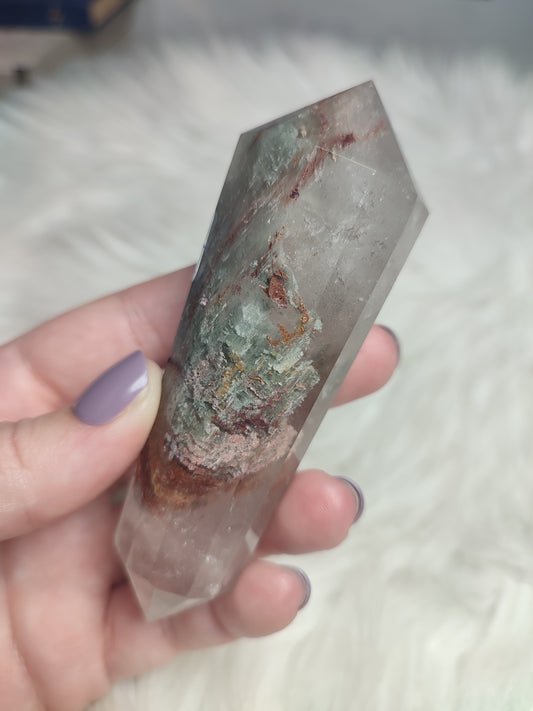 Vogel cuarzo jardín 12 caras n°21