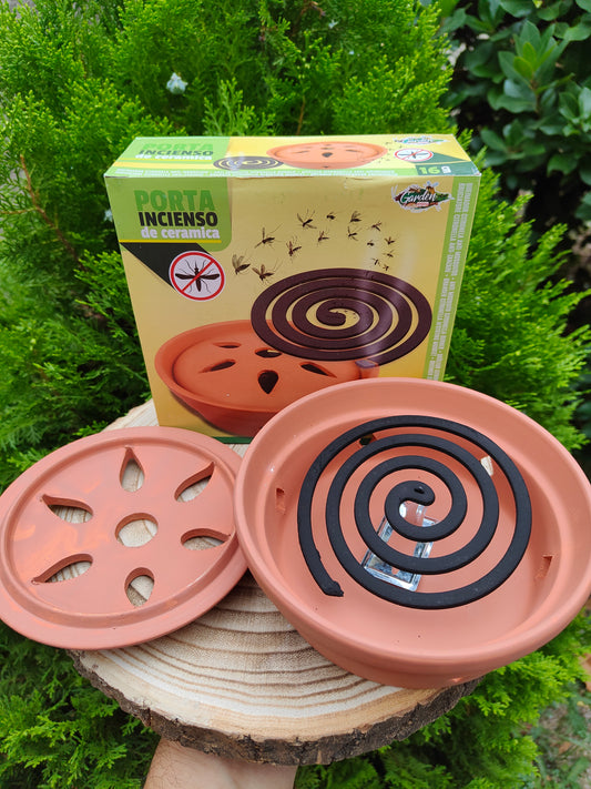 Porta Incienso Cerámica Citronela