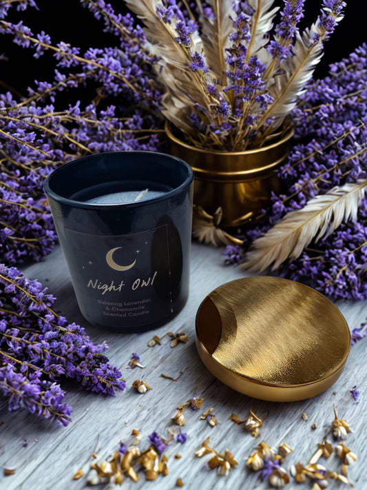 Vela Búho Nocturno
