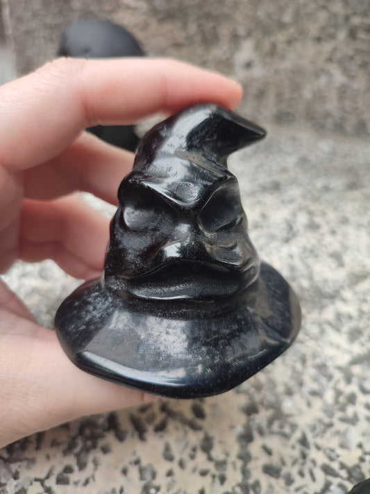 El Sombrero seleccionador en obsidiana - Harry Potter