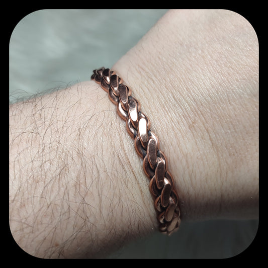 Brazalete ajustable de Cobre