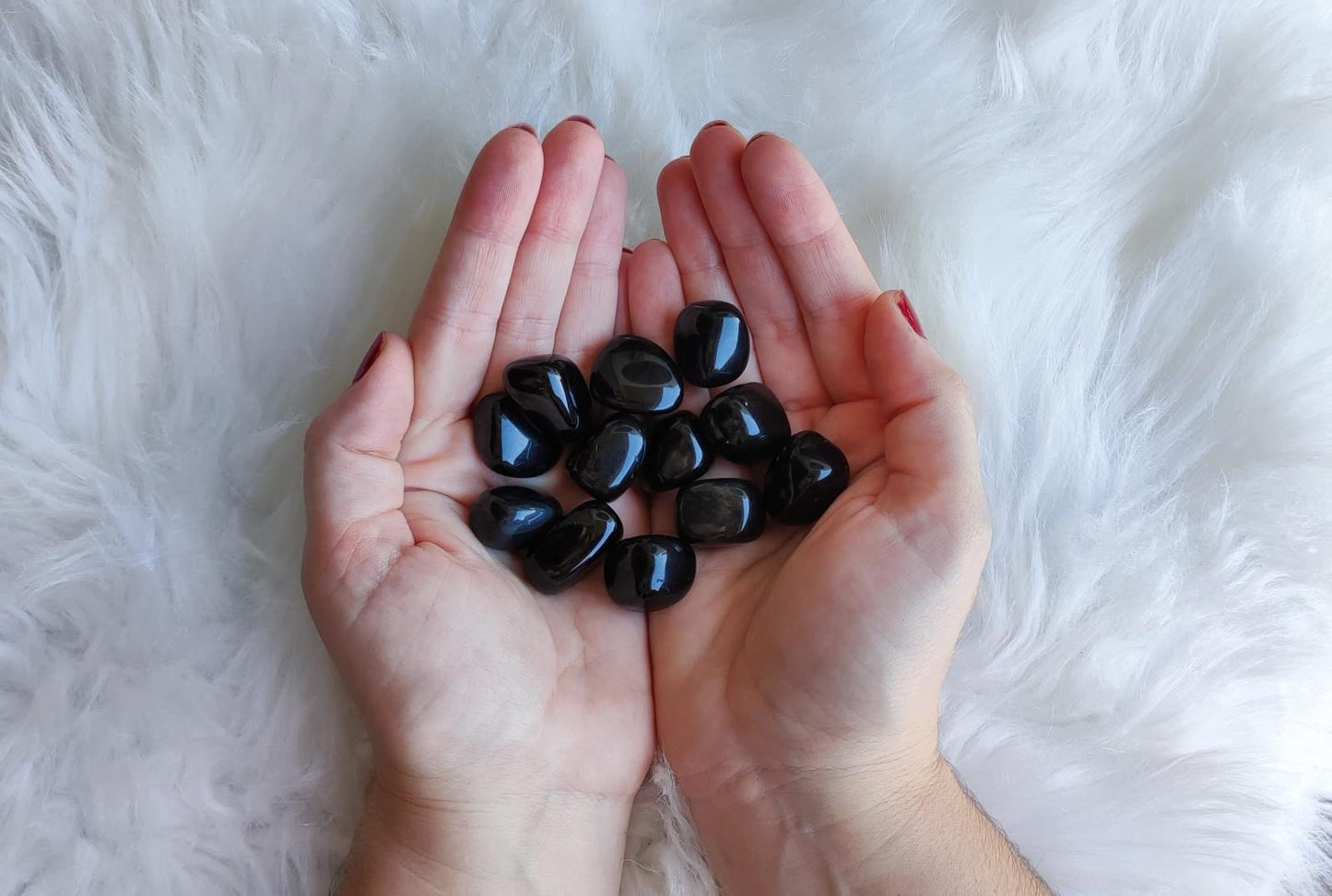 Canto rodado obsidiana extra